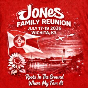 Jones Family Reunion 2025 T-Shirt